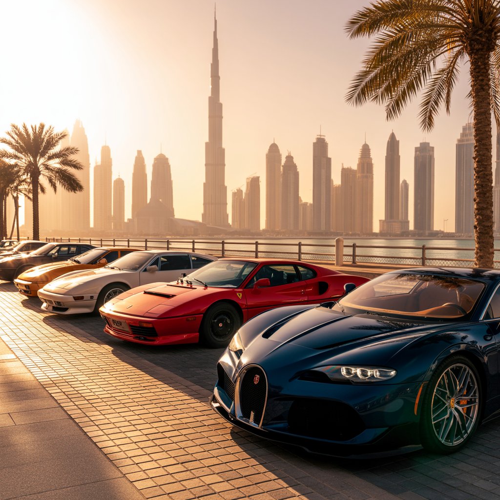 Luxury Cars in Dubai Marina