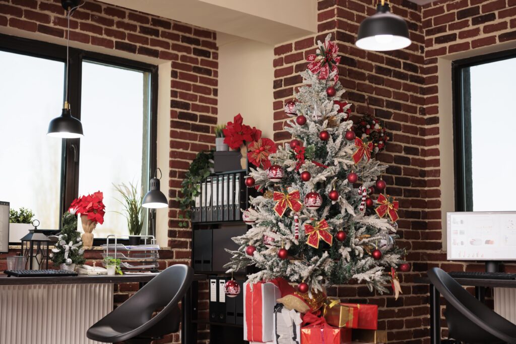 Decorated Christmas Trees in Homes